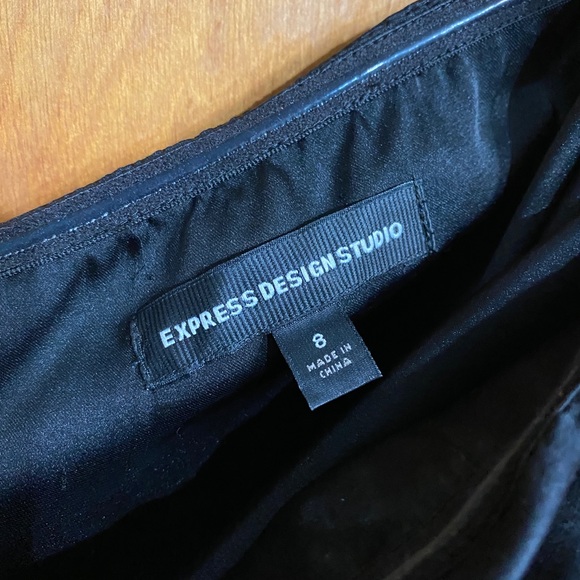 Black Express Design Studio size 8 Dress - Picture 4 of 4